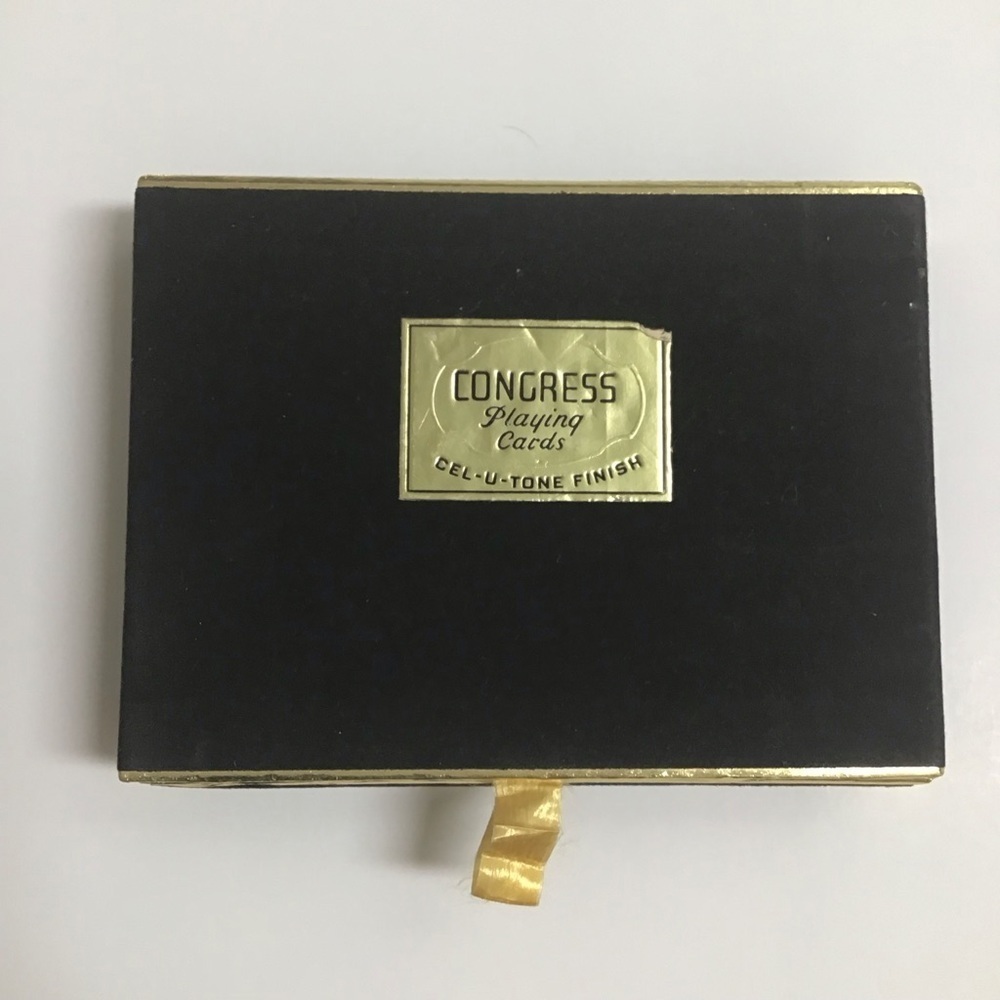 Congress Mid Century Playing Cards 2 Deck SET Sailing Ships 1 SEALED Vintage EUC - Picture 3 of 13